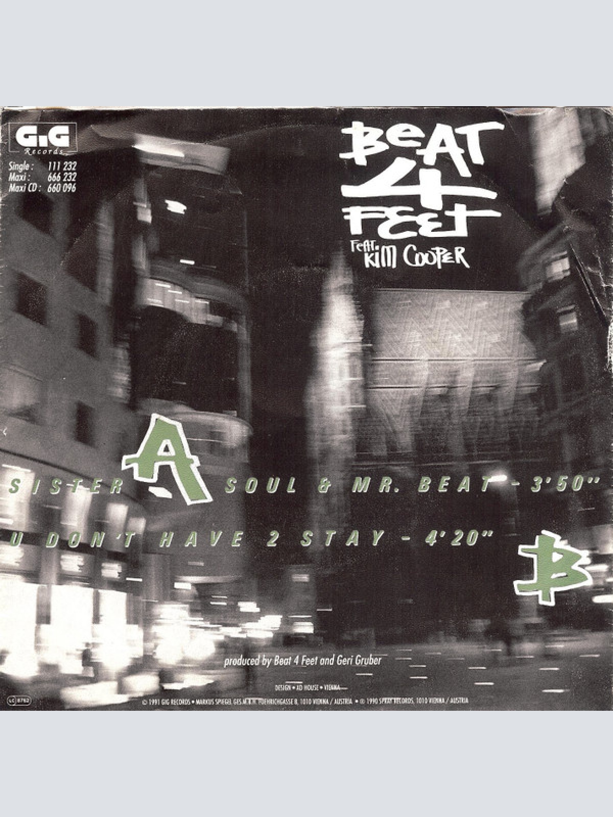Vinyl / Beat 4 Feet Feat. Kim Cooper - Sister Soul & Mr. Beat