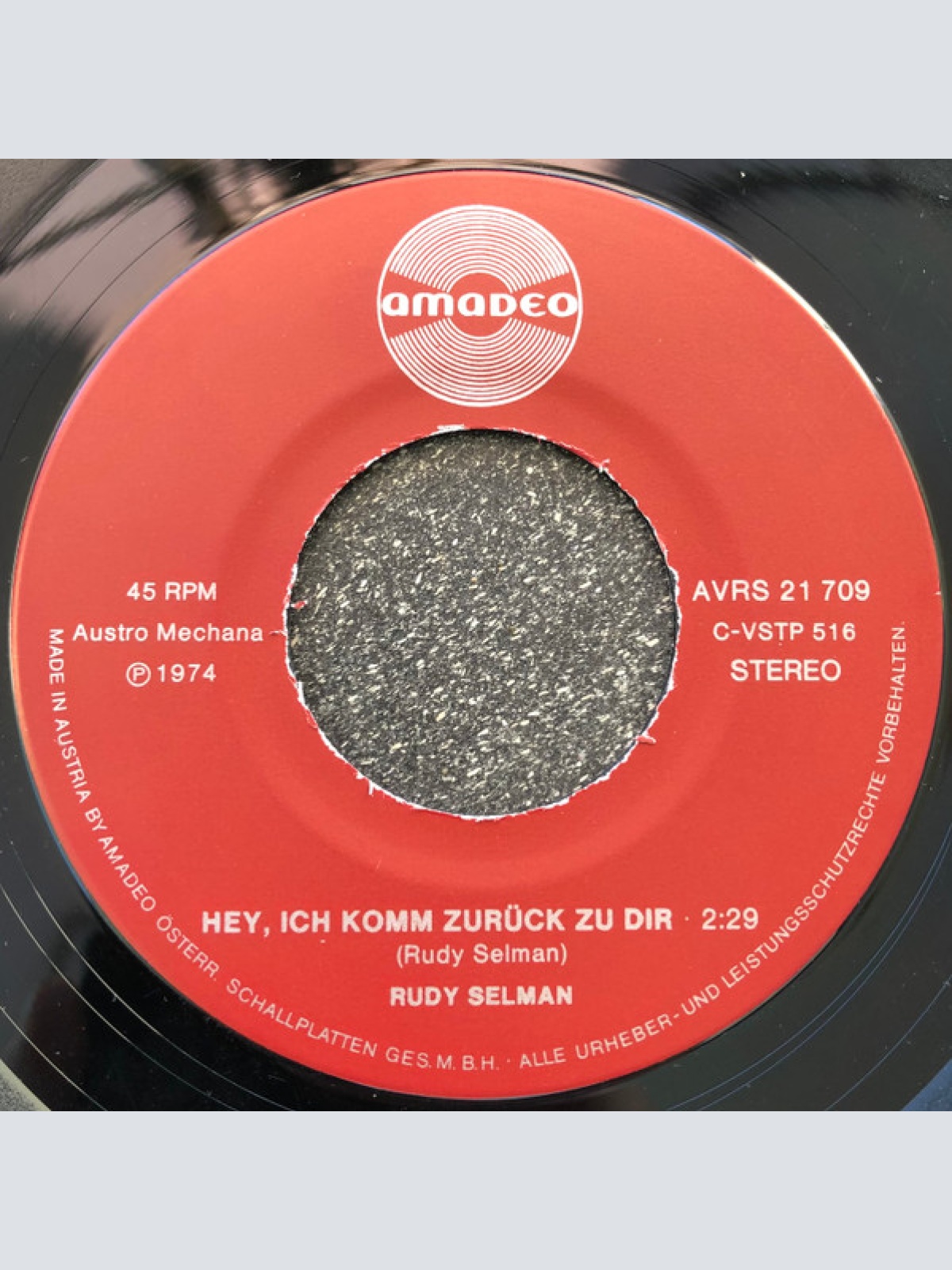 Vinyl / Rudy Selman - Go, Man, Go