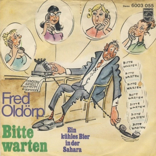 Vinyl / Fred Oldörp - Bitte Warten
