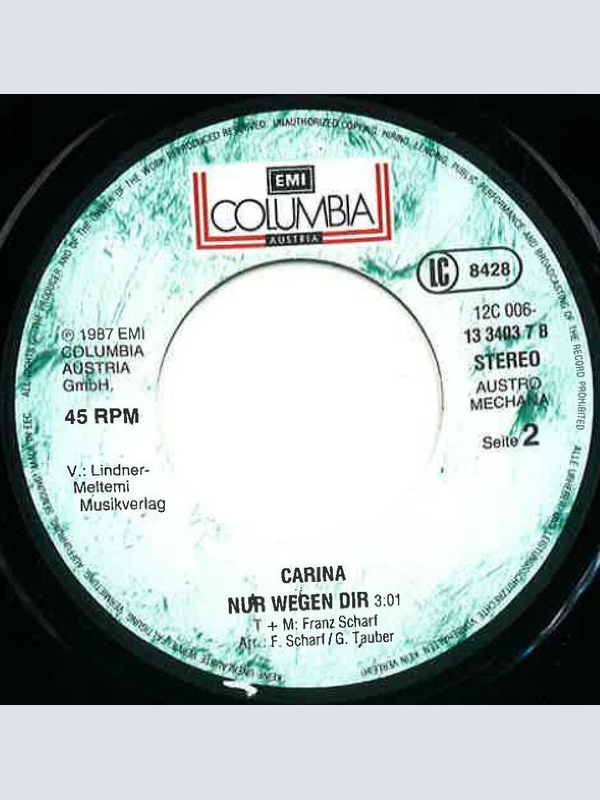 Vinyl / Carina* - Du Willst Was von Mir