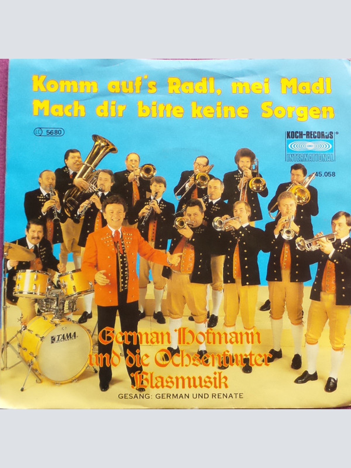 Vinyl / German Hofmann Und Seine Original Ochsenfurter Blasmusik - Mach Dir Bitte Keine Sorgen