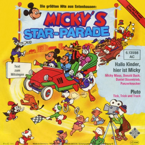 Vinyl / Micky Maus*, Donald Duck, Daniel Düsentrieb, Panzerknacker* / Tick, Trick Und Track (2) - Micky's Star-Parade