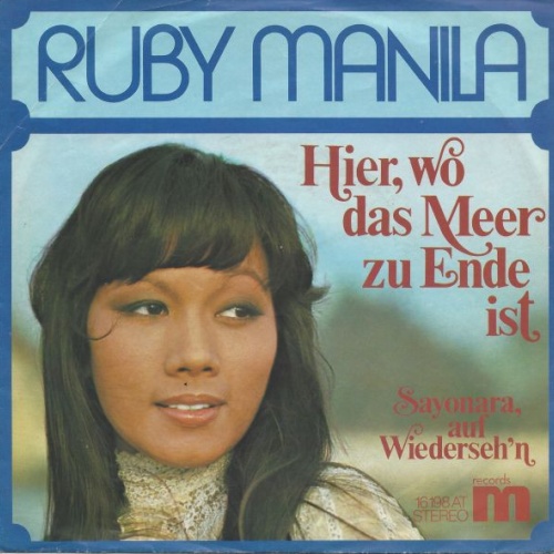 Vinyl / Ruby Manila - Hier, Wo Das Meer Zu Ende Ist / Sayonara, Auf Wiederseh'n