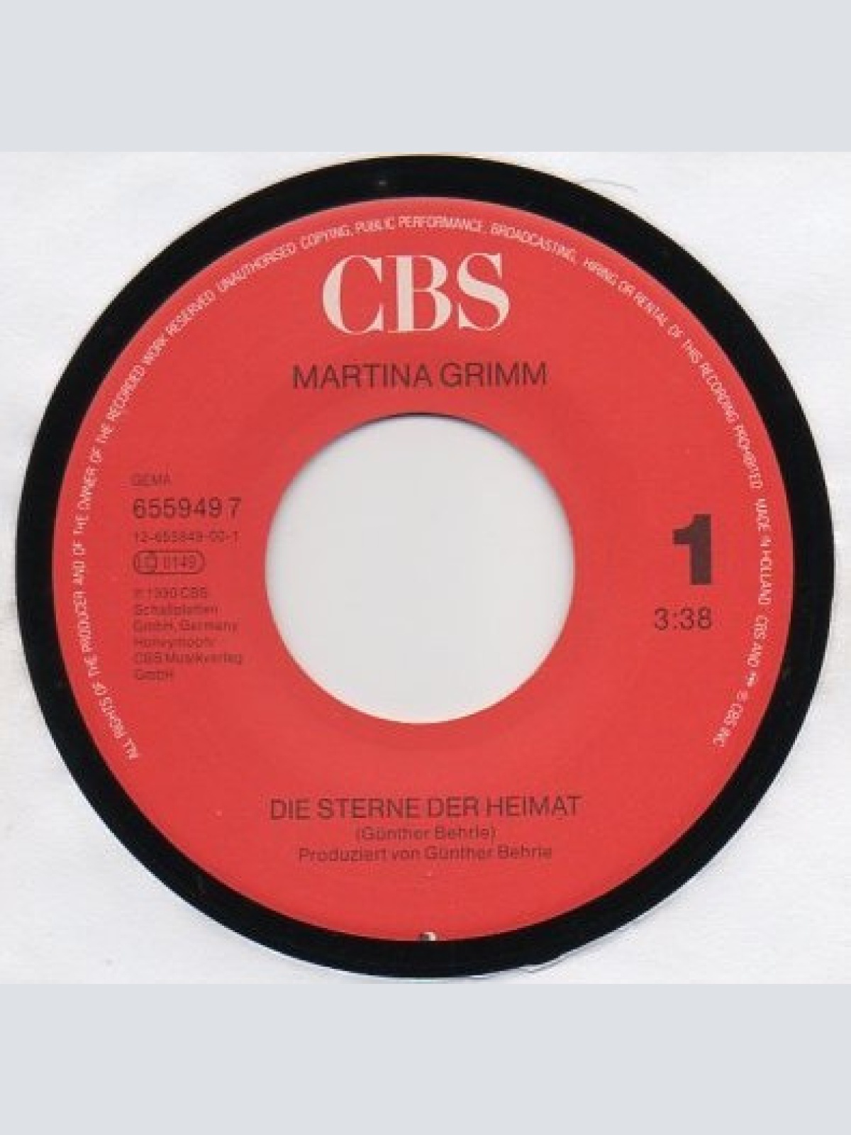 Vinyl / Martina Grimm - Die Sterne Der Heimat