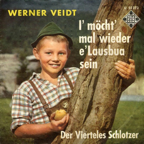 Vinyl / Werner Veidt - I' Möcht' Mal Wieder E' Lausbua Sein