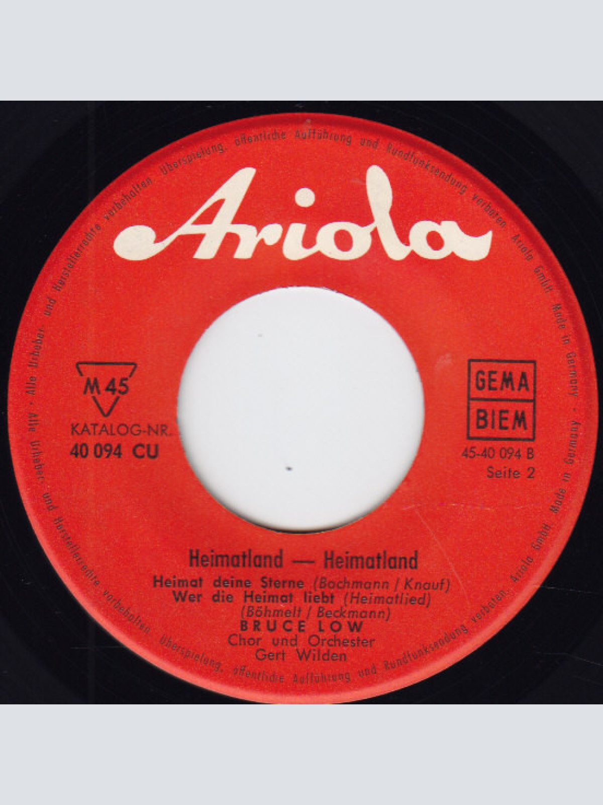 Vinyl / Bruce Low - Heimatland - Heimatland