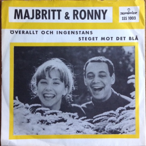 Vinyl / Majbritt & Ronny - Överallt Och Ingenstans / Steget Mot Det Blå