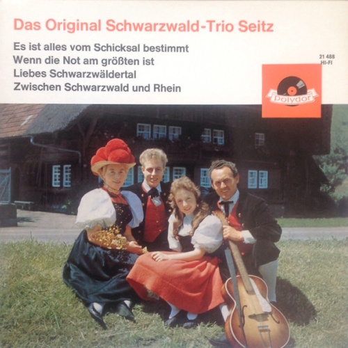 Vinyl / Das Original Schwarzwald-Trio Seitz - Das Original Schwarzwald-Trio Seitz