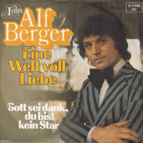 Vinyl / Alf Berger - Eine Welt Voll Liebe