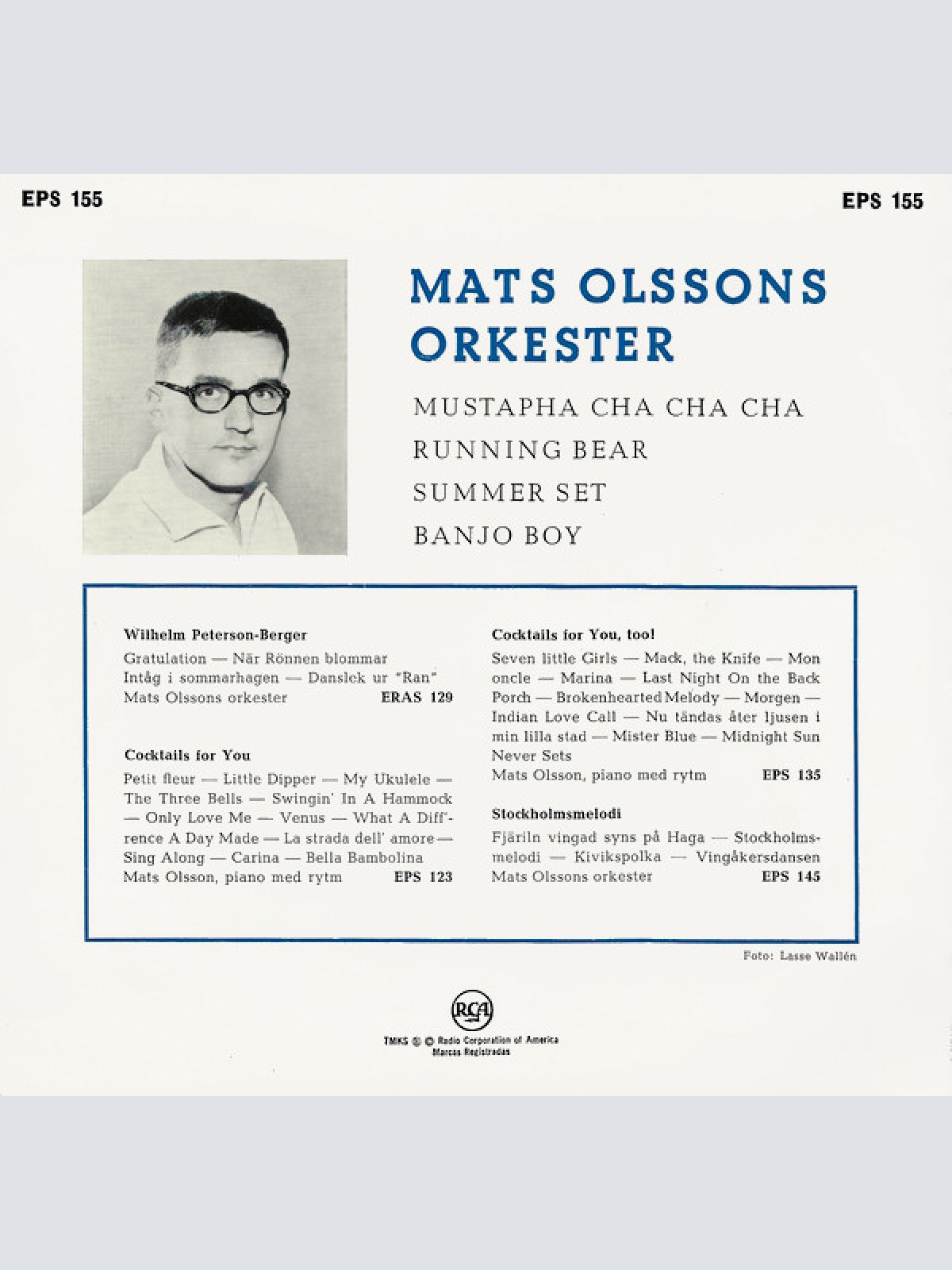 Vinyl / Mats Olssons Orkester - Mustapha Cha Cha Cha