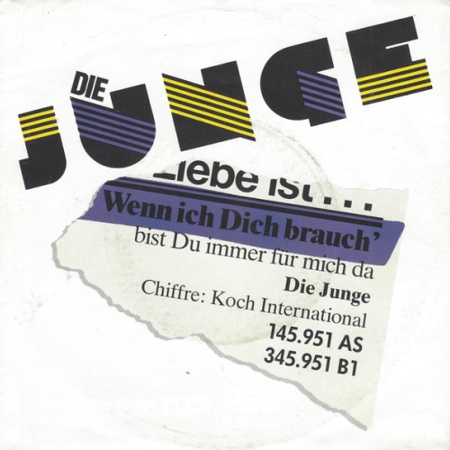 Vinyl / Die Junge* - Wenn Ich Dich Brauch'