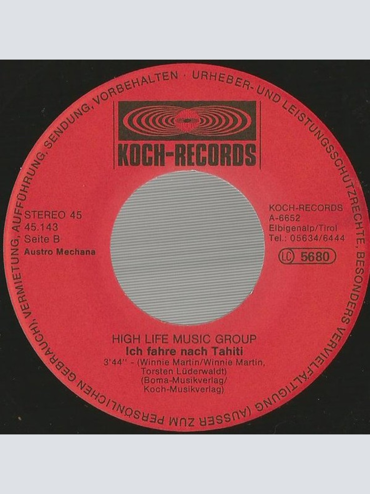 Vinyl / High Life Music Group* - Sarah In Der Sahara