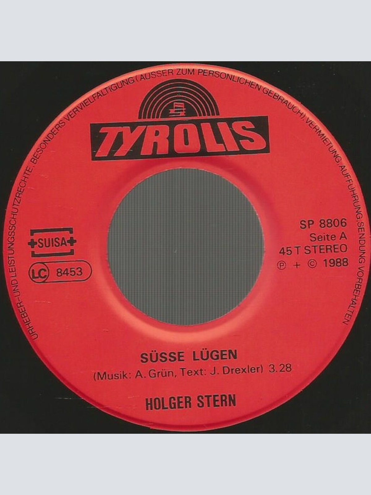 Vinyl / Holger Stern - Süße Lügen