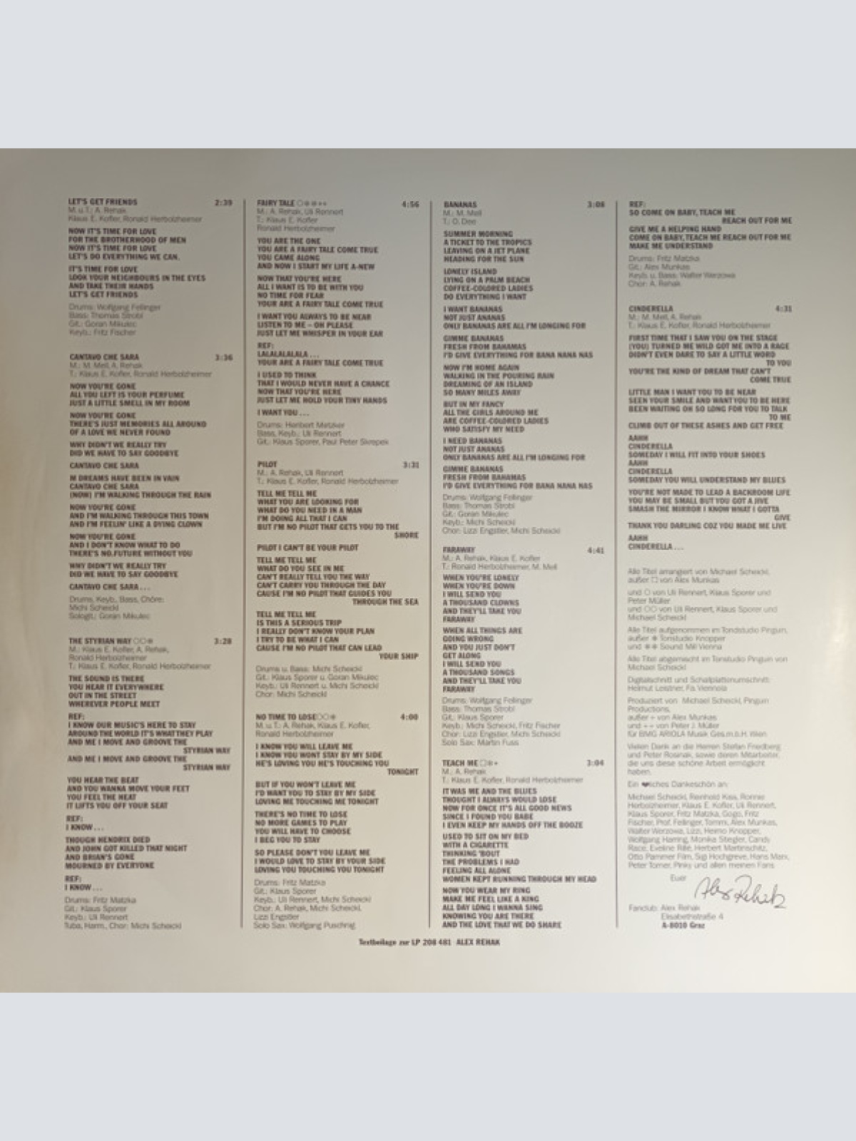 Vinyl / Alex Rehak - Alex Rehak