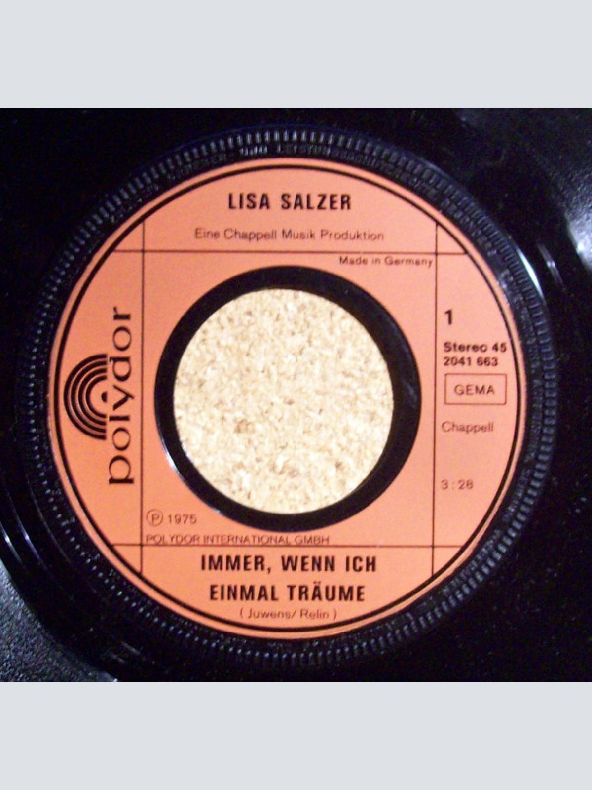Vinyl / Lisa Salzer - Immer, Wenn Ich Einmal Träume