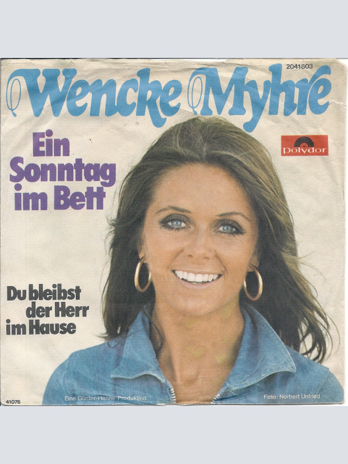 Vinyl / Wencke Myhre - Ein Sonntag Im Bett