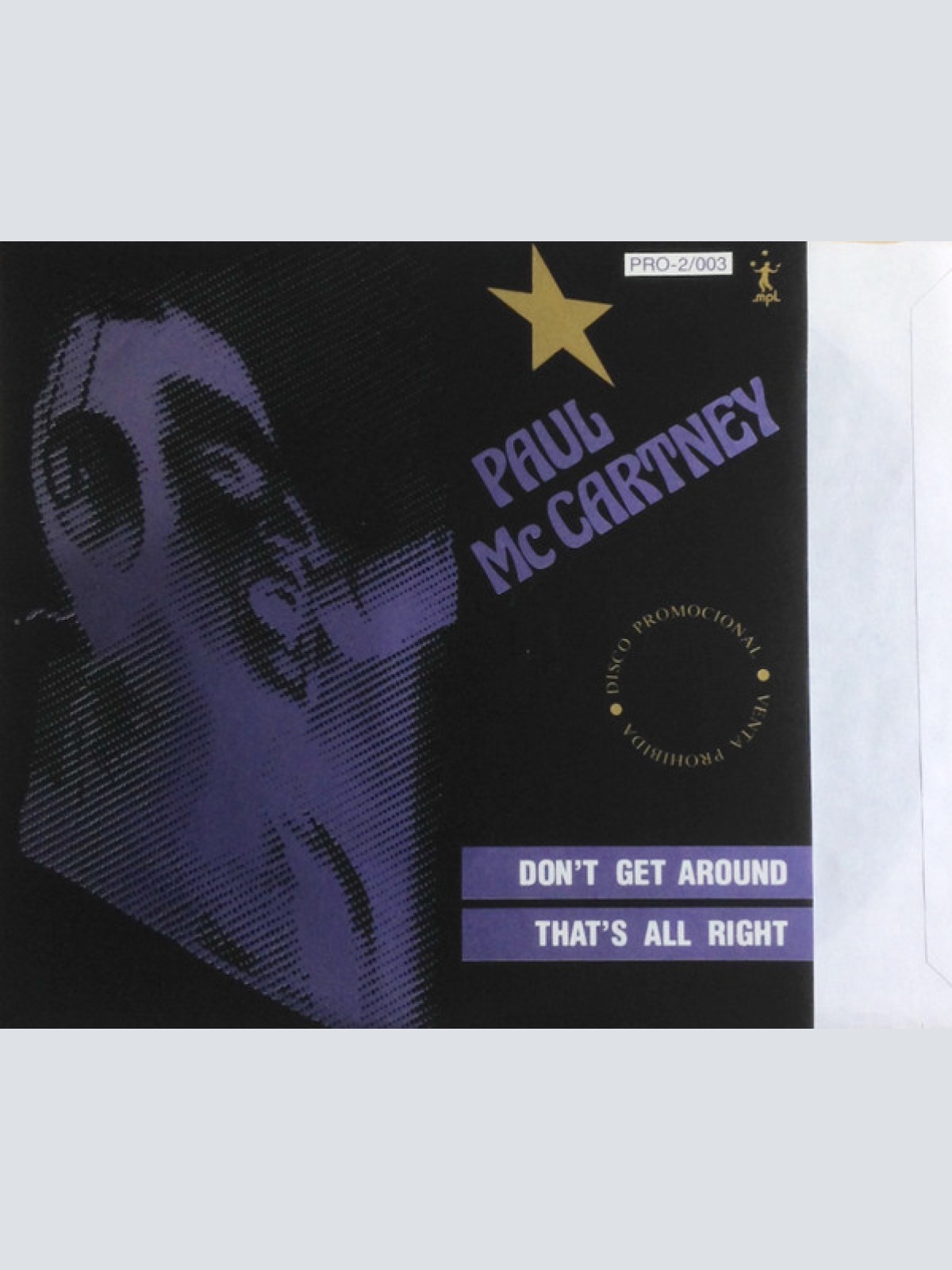 Vinyl / Paul McCartney - Don't Get Around / That's All Right