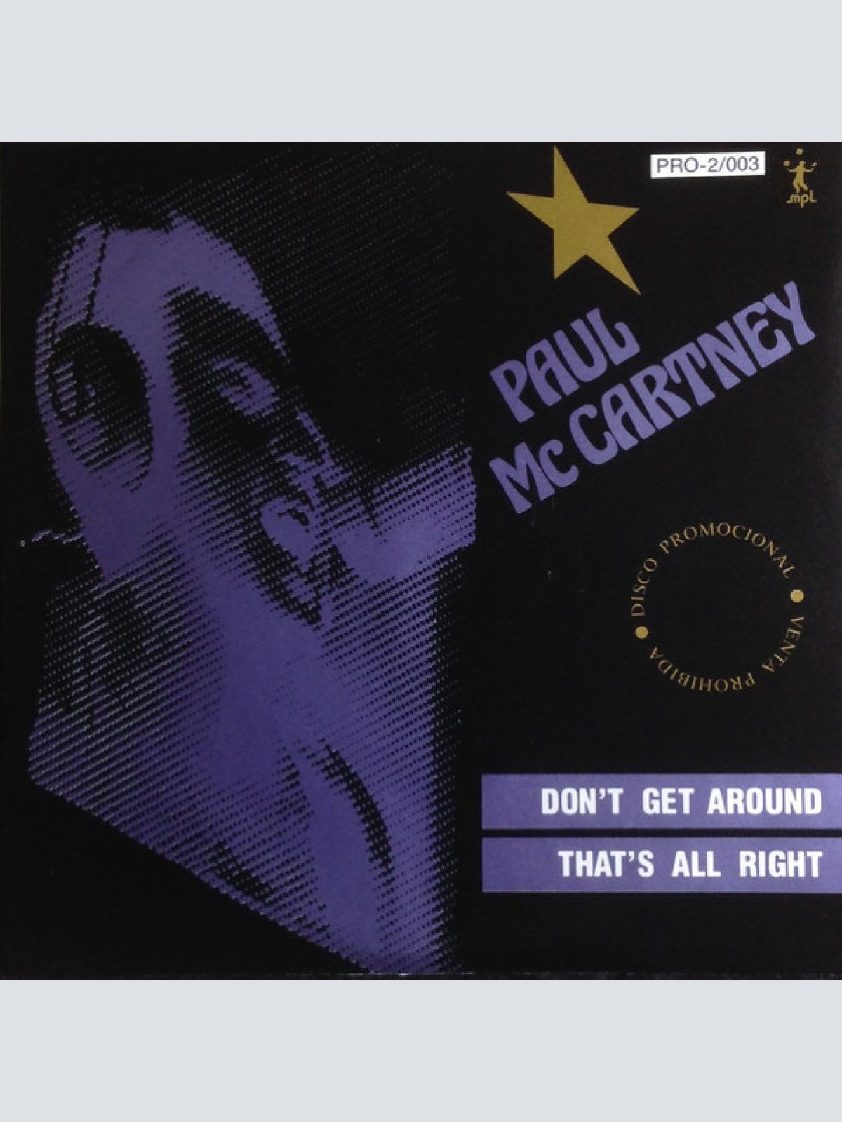 Vinyl / Paul McCartney - Don't Get Around / That's All Right
