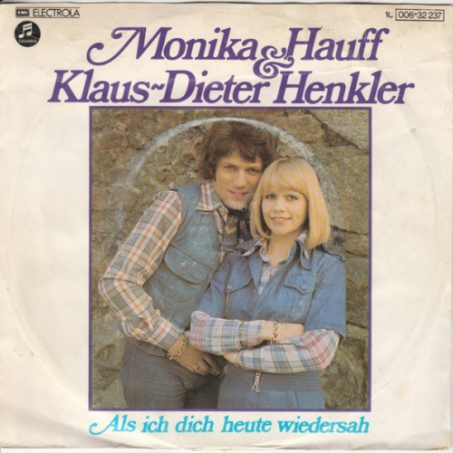 Vinyl / Monika Hauff & Klaus-Dieter Henkler - Als Ich Dich Heute Wiedersah