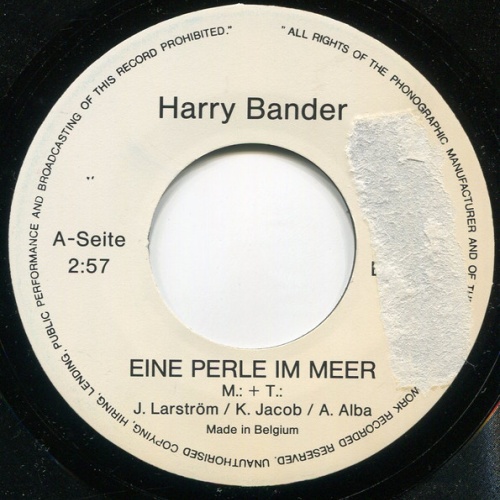Vinyl / Harry Bander - Eine Perle Im Meer
