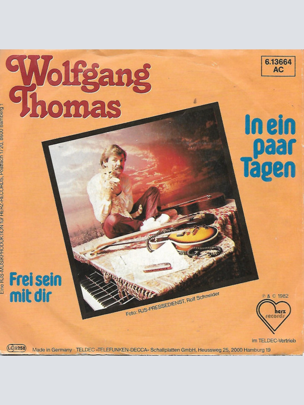 Vinyl / Wolfgang Thomas (4) - In Ein Paar Tagen