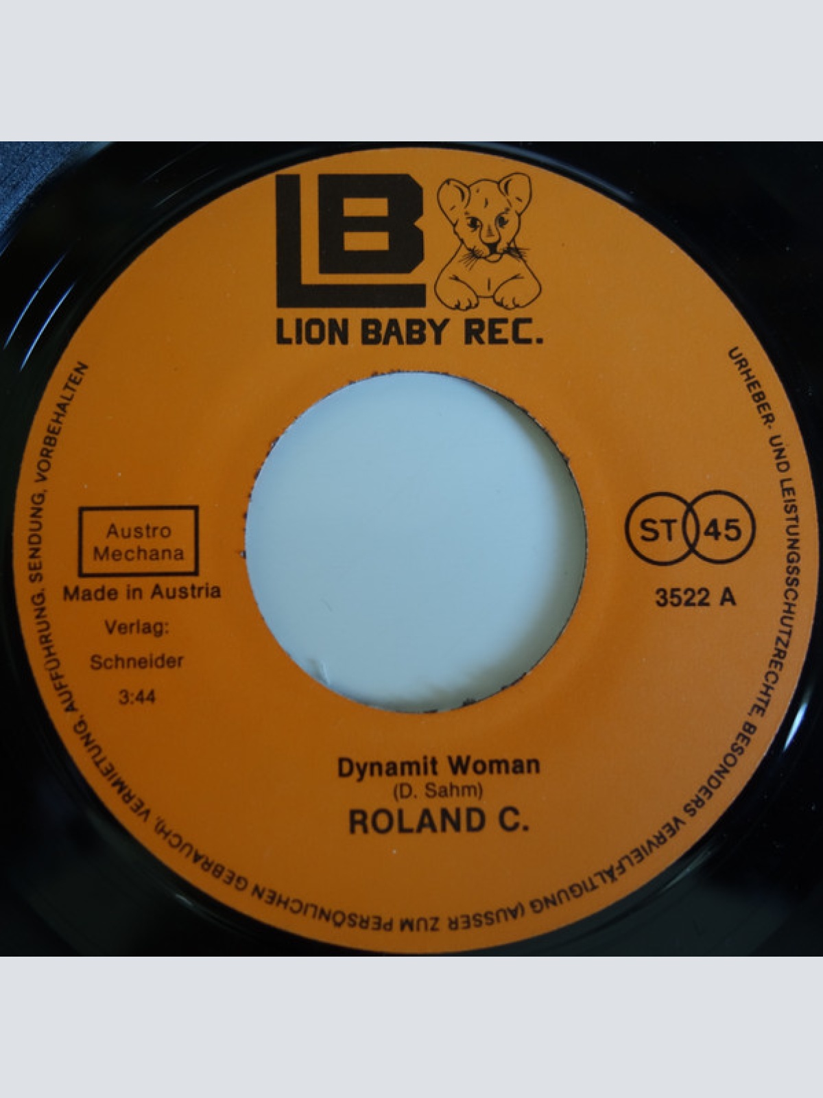 Vinyl / Roland C.* - Dynamite Women