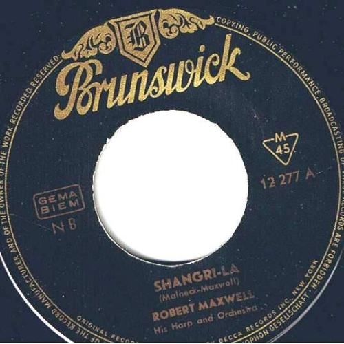 Vinyl / Robert Maxwell His Harp And Orchestra* - Shangri-La