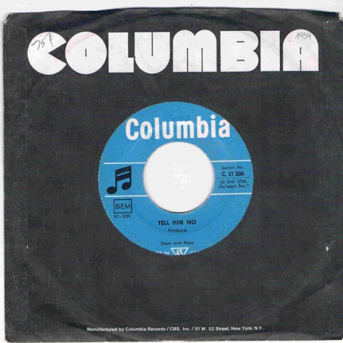 Vinyl / Dean And Marc* - Tell Him No