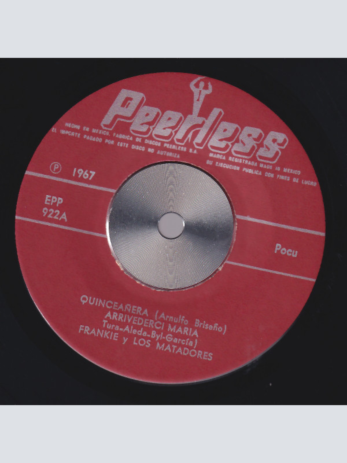 Vinyl / Frankie Y Los Matadores - Quinceañera