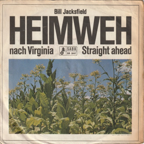 Vinyl / Bill Jacksfield - Heimweh Nach Virginia