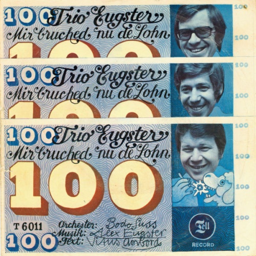Vinyl / Trio Eugster - Mir Bruched Nu De Lohn