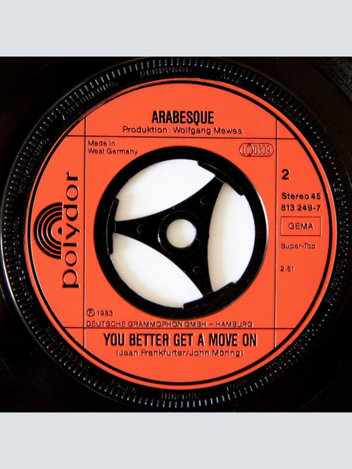 Vinyl / Arabesque - Sunrise In Your Eyes