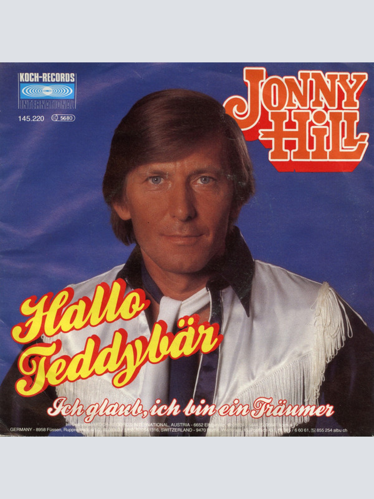 Vinyl / Jonny Hill - Hallo Teddybär