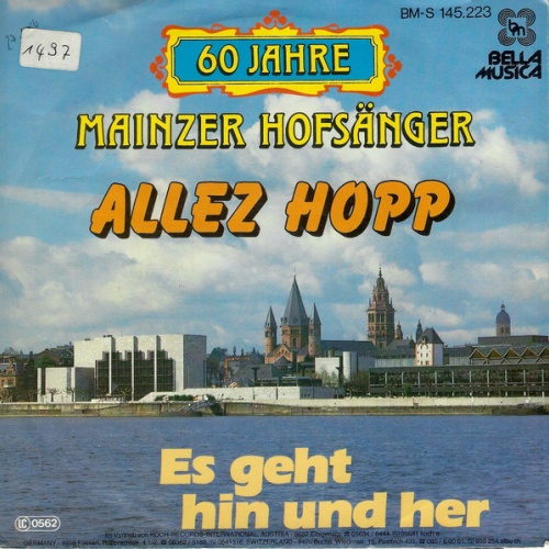 Vinyl / Die Mainzer Hofsänger - Allez Hopp