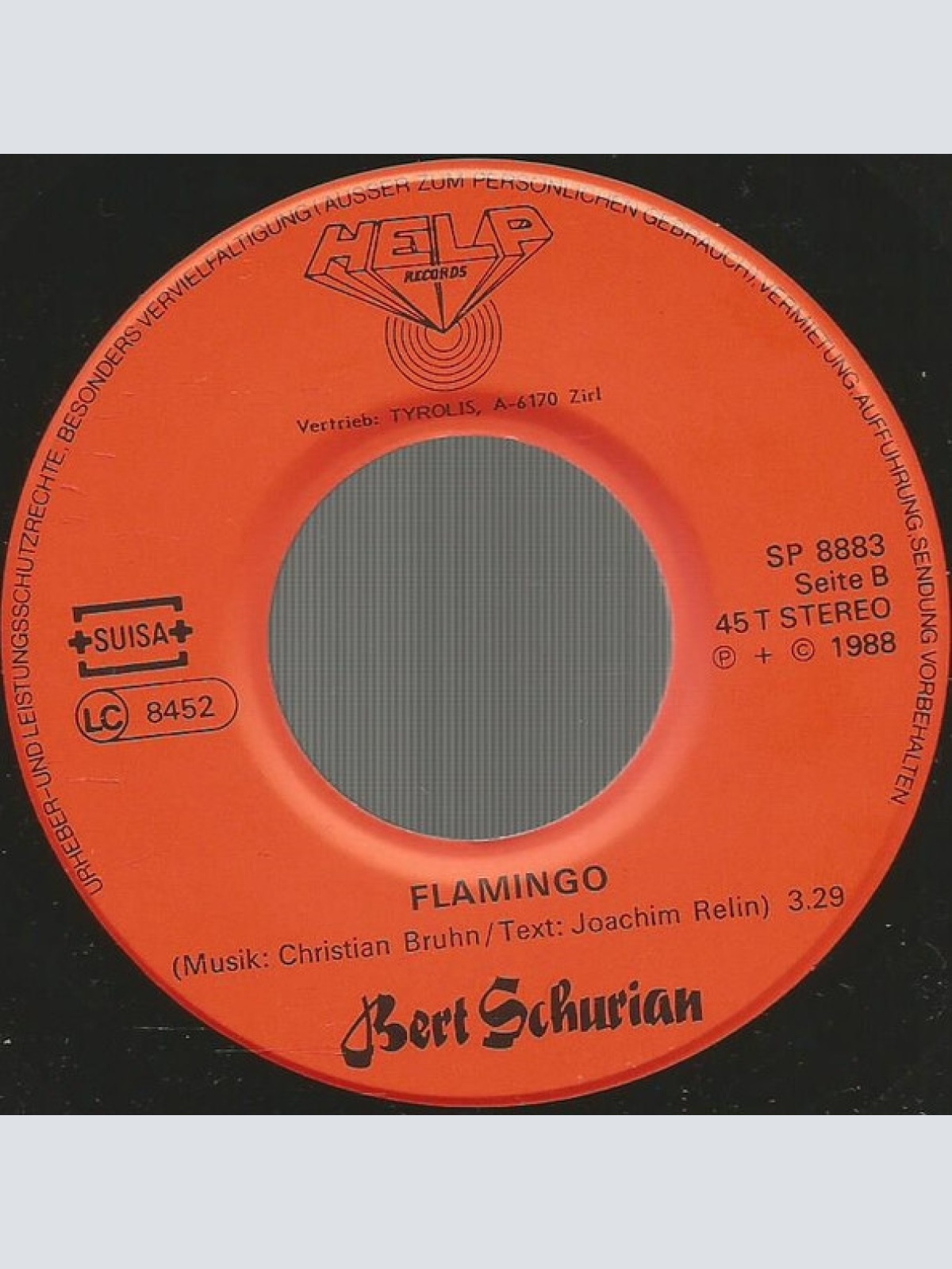 Vinyl / Bert Schurian - Ihr Könnt' Mir Die Augen Verbinden