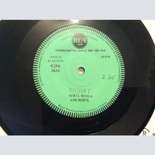 Vinyl / Lou Monte - Santa Nicola