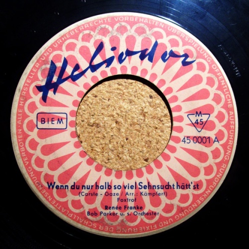 Vinyl / Renée Franke - Wenn Du Nur Halb So Viel Sehnsucht Hätt'st