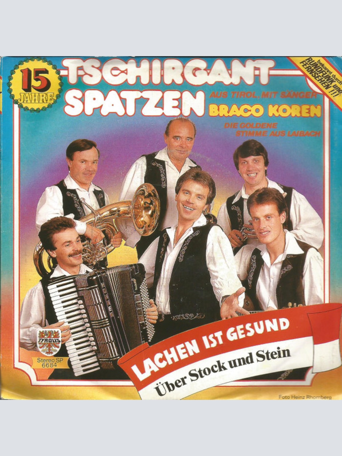 Vinyl / Tschirgant Spatzen - Lachen Ist Gesund / Über Stock Und Stein