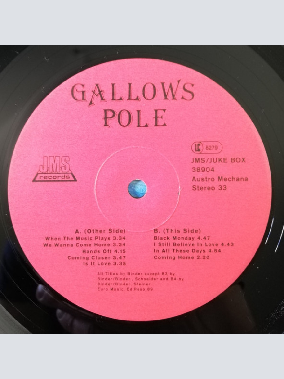 Vinyl / Gallows Pole - We Wanna Come Home