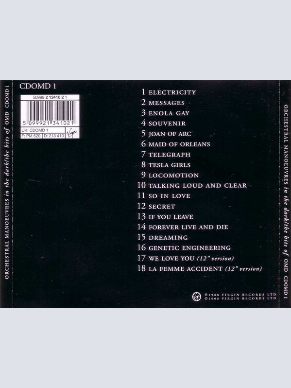 CD / Orchestral Manoeuvres In The Dark - The Hits Of OMD