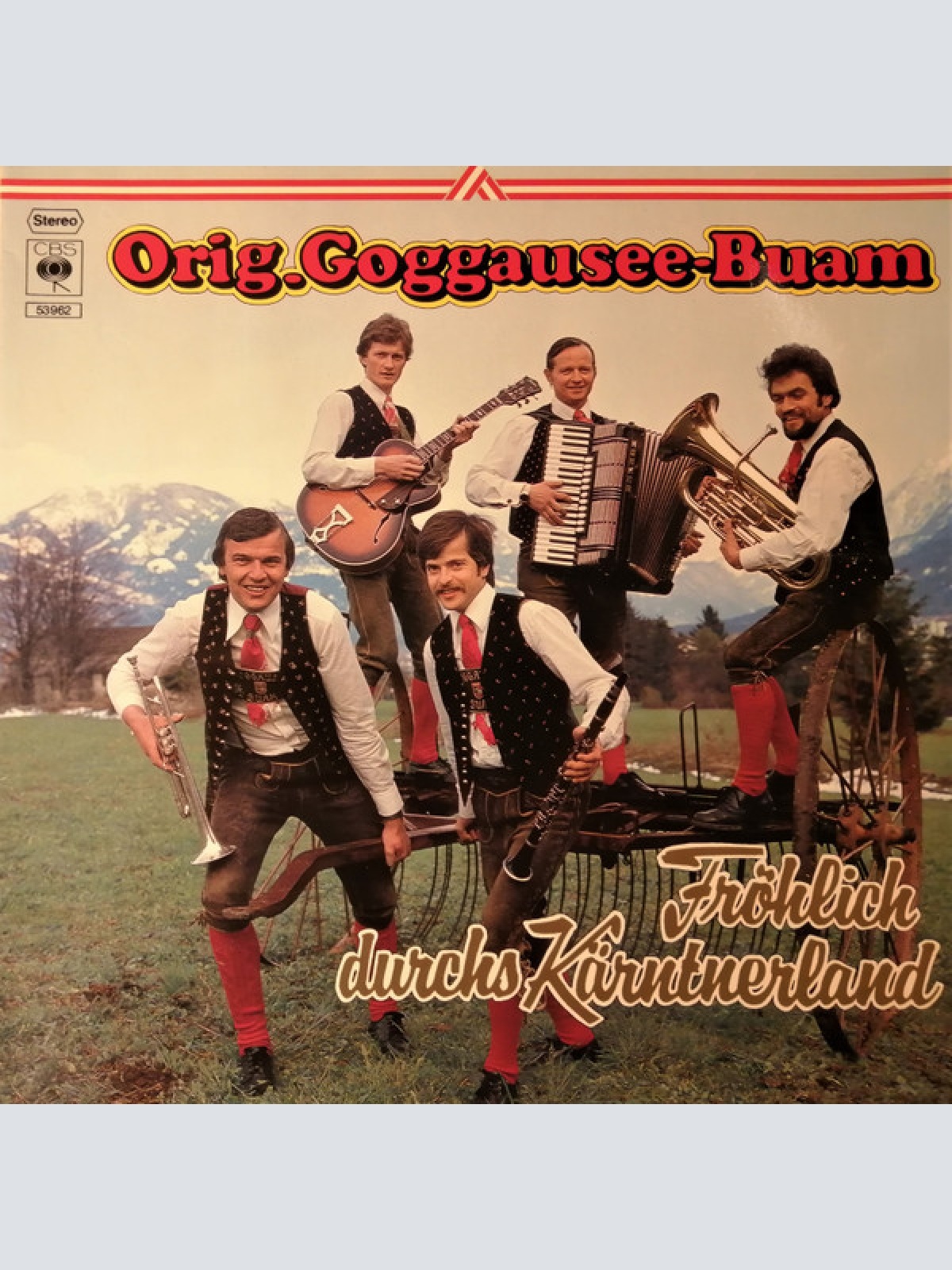 Vinyl / Orig. Goggausee-Buam* - Fröhlich Durchs Kärntnerland