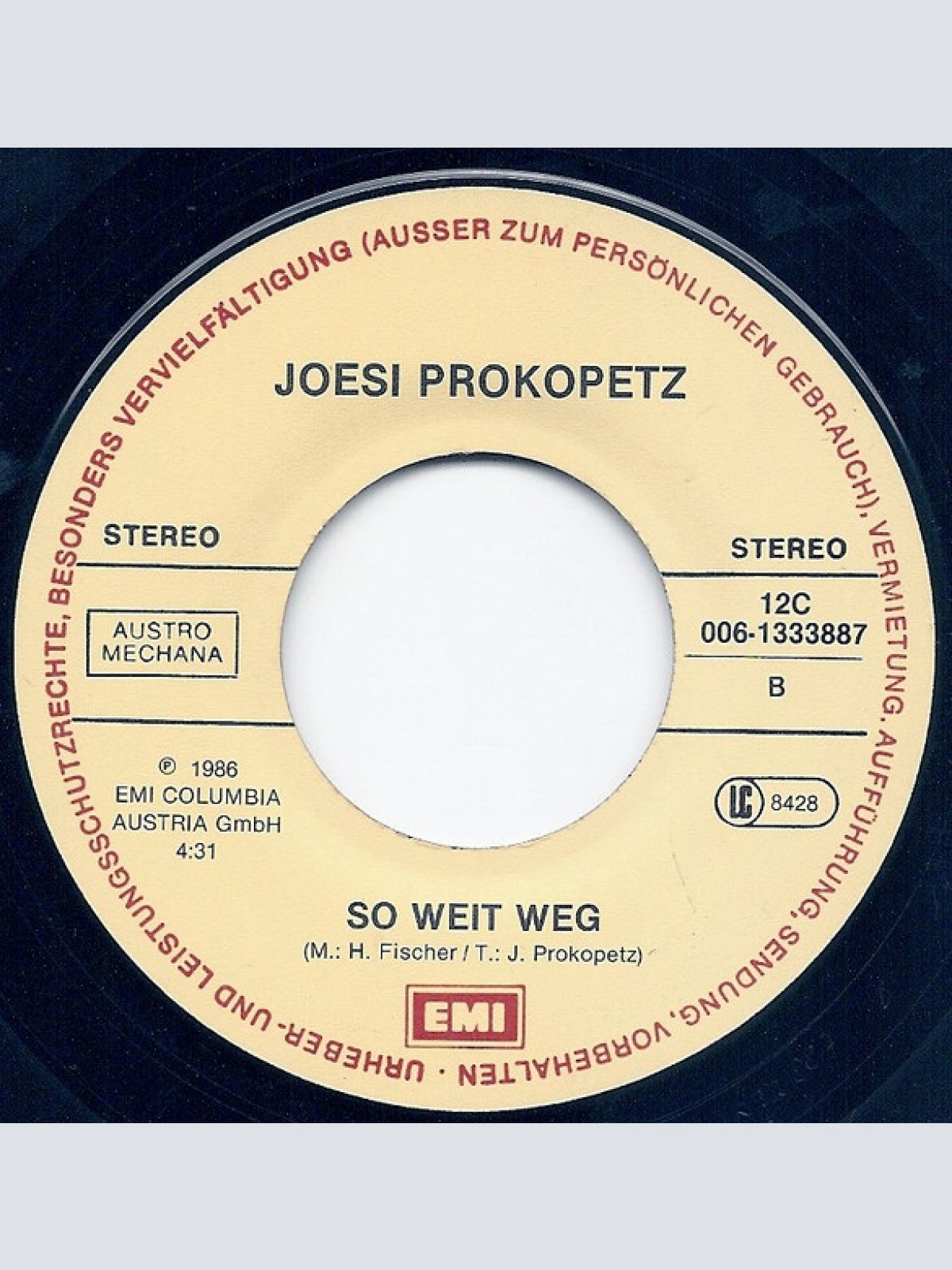 Vinyl / Joesi Prokopetz - Sind Sie Single?