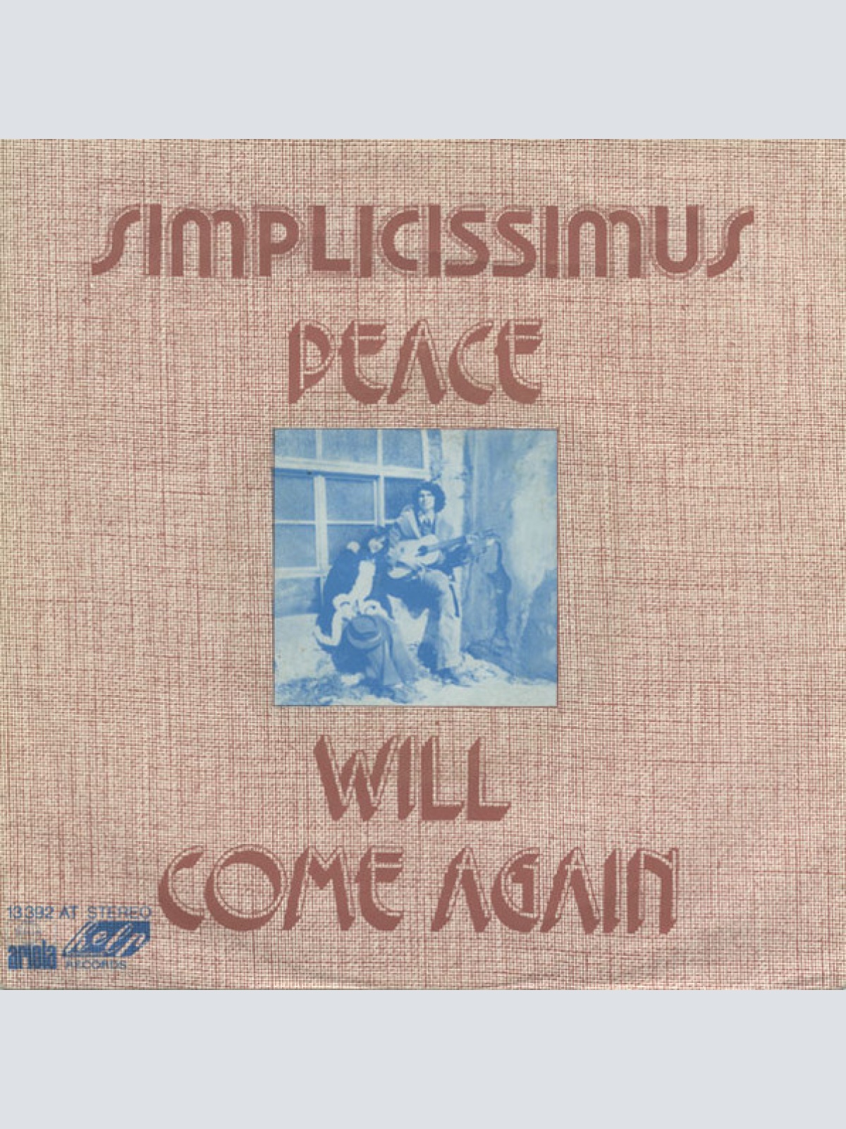 Vinyl / Simplicissimus - Till Sunday Morning