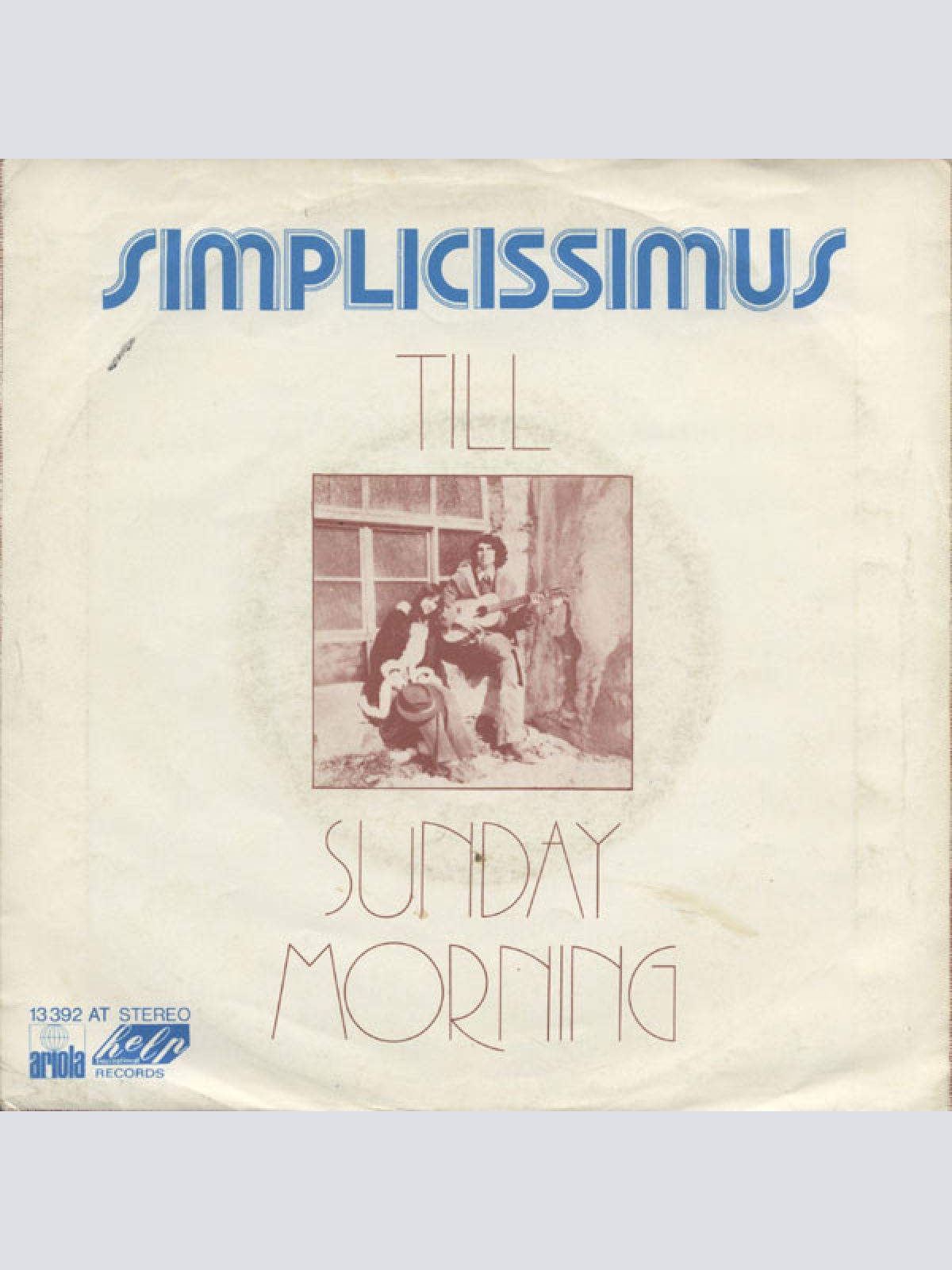 Vinyl / Simplicissimus - Till Sunday Morning