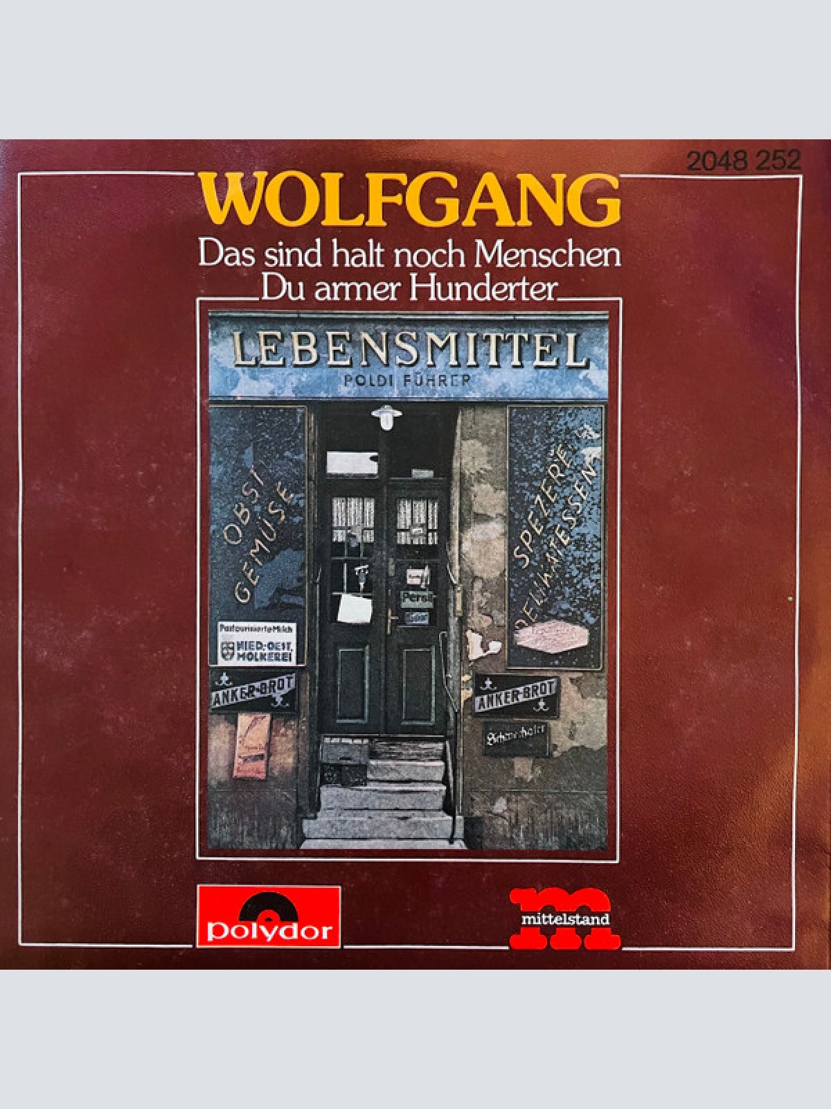 Vinyl / Wolfgang Hofer - Das Sind Halt Noch Menschen