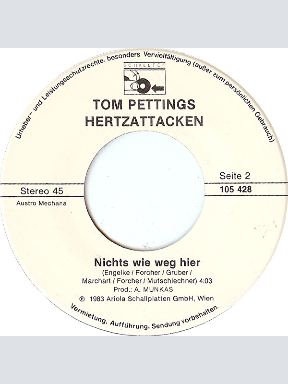 Vinyl / Tom Pettings Hertzattacken - Bis Zum Himalaya