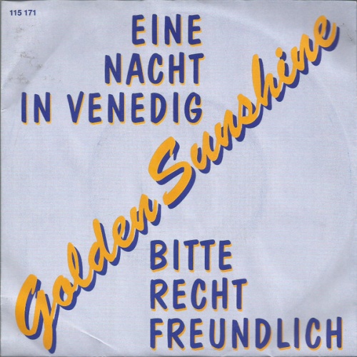 Vinyl / Golden Sunshine - Eine Nacht In Venedig / Bitte Recht Freundlich