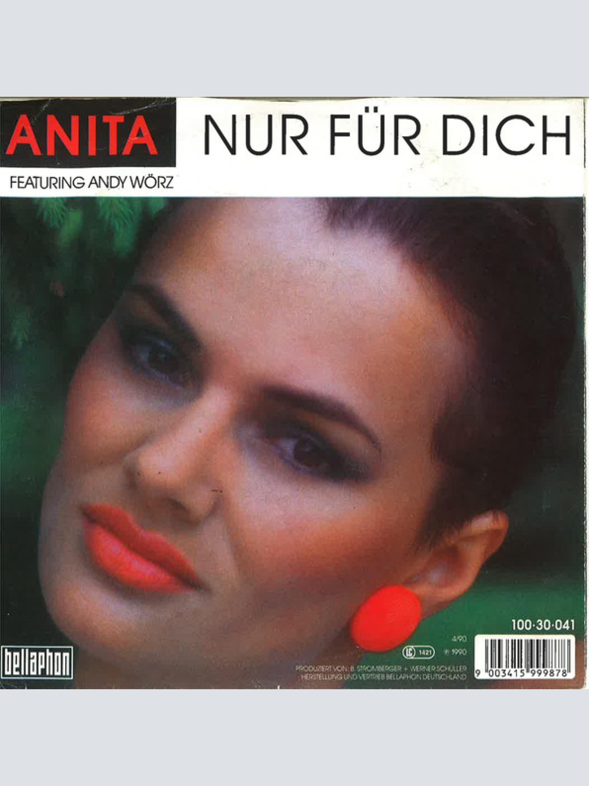 Vinyl / Anita* Featuring Andy Wörz* - Nur Für Dich