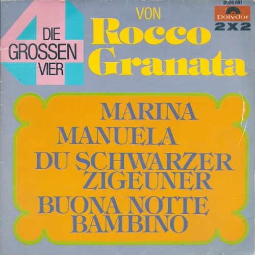 Vinyl / Rocco Granata - Die Grossen Vier