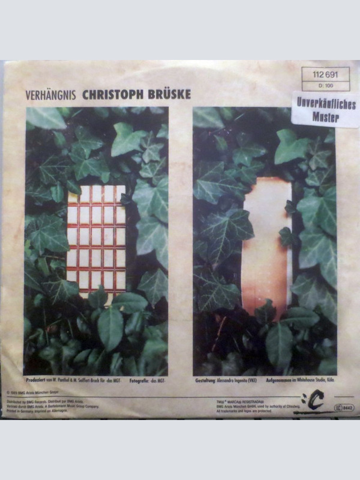 Vinyl / Christoph Brüske - Zeig Mir Deinen Körper